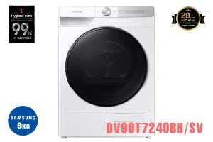 Máy sấy Samsung AI Heatpump 9 kg DV90T7240BH/SV