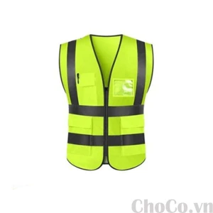 Áo Bảo Hộ Phản Quang Vải Thoáng Khí Cho Người Lao Động