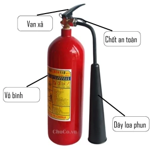 Bình Chữa Cháy 2Kg CO2 PCC0005