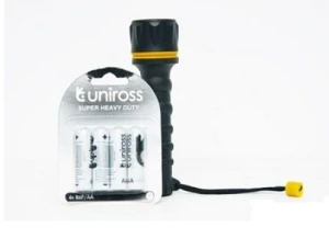 Đèn Pin Vỏ Cao Su Uniross