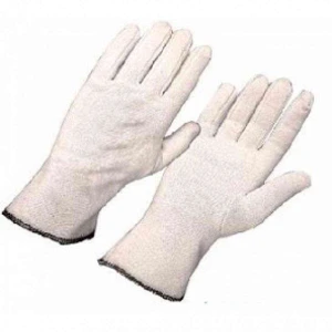 Găng Tay Chống Tĩnh Điện Dệt Kim Màu Trắng - GDK0006