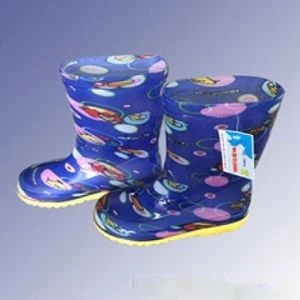 Ủng Cao Su Bảo Hộ Trẻ Em Màu Xanh Dương Đậm - UCS0048