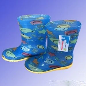 Ủng Cao Su Bảo Hộ Trẻ Em Màu Xanh Dương Nhạt - UCS0049