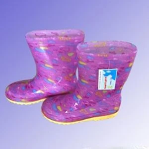 Ủng Cao Su Trẻ Em Màu Tím Chất Lượng UCS0045