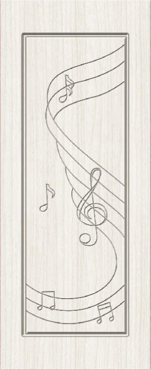 Cửa đúc nguyên tấm composite VIC 1434