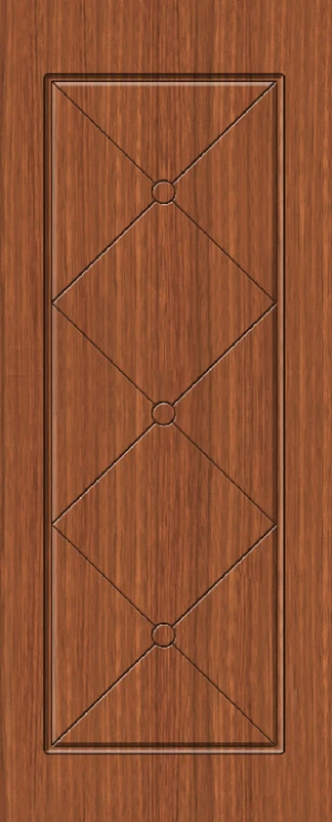 Cửa đúc nguyên tấm composite VIC 714