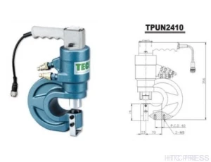 Máy đột lỗ thủy lực Tecpos TPUN-2410