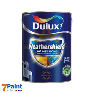 Sơn ngoại thất Dulux Weathershield Bề Mặt Bóng BJ9 (5 Lít)