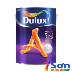Sơn nội thất Dulux 5 in 1 PEARL GLOW bóng mờ 66A (5 Lít)