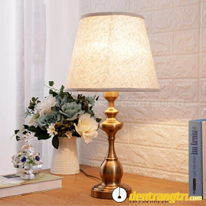 Đèn Bàn Đế Đồng Cổ Điển - DB0020 - Đèn Trang Trí