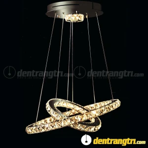 Đèn Thả Pha Lê 2 Vòng - DTVK 2663 - Đèn Trang Trí
