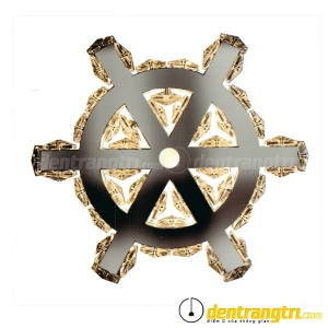 Đèn Vách Pha Lê Vô Lăng Tàu DVVK 048