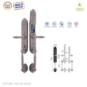Khóa đại sảnh vân tay Kassler KL-989
