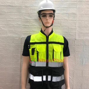 Áo gile phản quang APQ641-02 cho kỹ sư, kỹ thuật