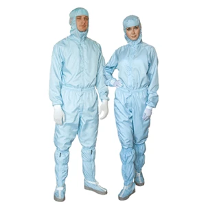 Áo liền thân phòng sạch chống tĩnh điện QAPS-16433