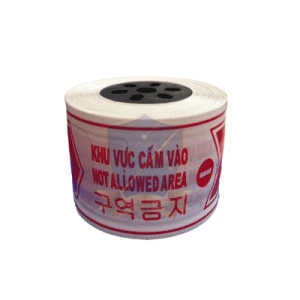 Cuộn băng rào cảnh báo 100 mét TBCB-18862