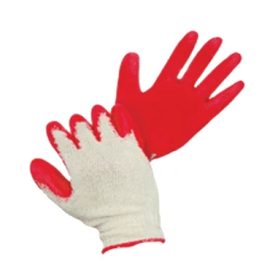 Găng tay bảo hộ phủ cao su kim 60g dày GT615-27