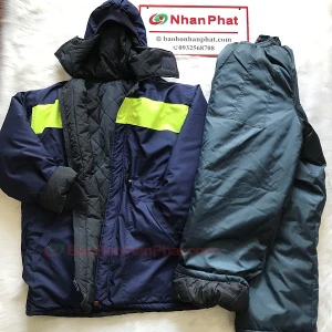 Quần áo kho lạnh âm -25 độ có phản quang NPU-KL10023404