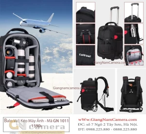 Balo , Vali kéo máy ảnh Tay kéo ngoài Thời trang , siêu bền Đảm Bảo