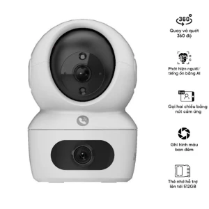 Thiết bị quan sát/Camera kép quay/quét trong nhà EZVIZ CS-H7C 2K