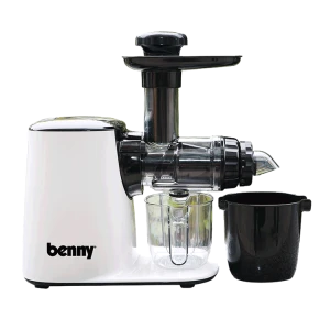 Máy ép chậm trái cây BENNY BSJ-250W, 250W, động cơ biến tần, màu trắng