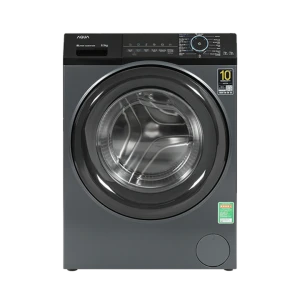 Máy giặt lồng ngang AQUA inverter  8.5kg AQD-A852J.BK  màu đen