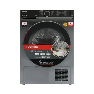 Máy sấy quần áo bơm nhiệt TOSHIBA 10.0 kg TD-BK110GHV(MK) màu xám 