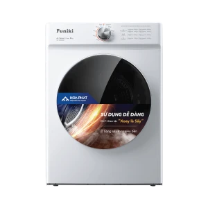 Máy sấy thông hơi Funiki HDV680AW 8kg - 9 chế độ sấy - màu trắng