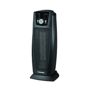 Quạt sưởi TIROSS ĐK,hẹn giờ m.đen ceramic hai chiều 1500w TS928