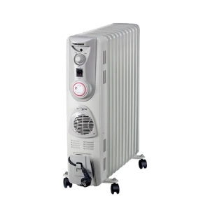 Sưởi dầu TIROSS TS926, 13 thanh, cs 2800W, có giá phơi, tạo ẩm, hẹn giờ, quạt gió