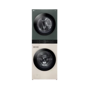 Tháp máy giặt cao cấp LG WashTower Inverter 14Kg + sấy 10 Kg WT1410NHEG