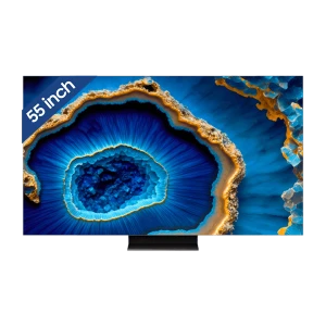 Tivi MINILED QLED TCL 55 inch  4K-Ultra HD Google TV 55C755