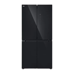 Tủ lạnh LG 4 cửa LFB47BLG 474L, Inverter, làm lạnh đa chiều, mặt gương, màu đen