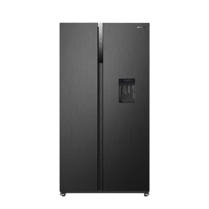 Tủ lạnh SBS HITACHI HRSN9552DWDXVN, 525lít, 2cửa, Inverter, màu xám