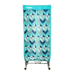 Tủ sấy quần áo BENNY 1500W khung inox BD-04