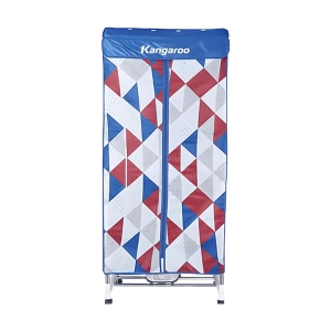 Tủ sấy quần áo khung inox 2 tầng 1000W sấy 15Kg KANGAROO KG310