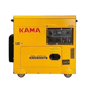 Máy phát điện chạy dầu 6kW Kama KDE8800HTN