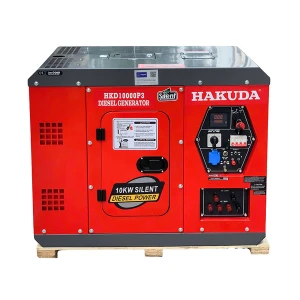 Máy Phát Điện Chạy Dầu Hakuda 10KW HKD10000P3 3 Pha New