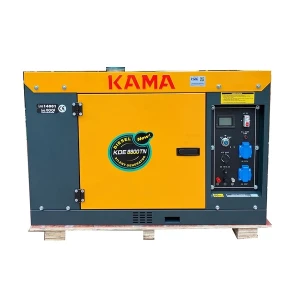 Máy Phát Điện Chạy Dầu Kama 6Kw KDE8800TN Siêu Cách Âm