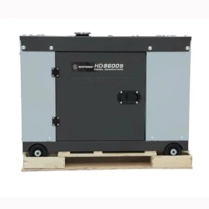 Máy Phát Điện Chạy Dầu Siêu Cách Âm Huspanda 7Kw HD8600S