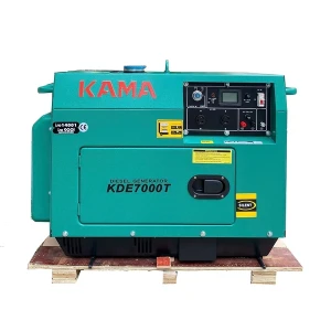 Máy phát điện Kama KDE-7000T 5kW chạy dầu