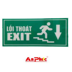 Bảng Exit mica lối thoát