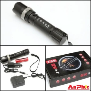 Đèn pin siêu sáng vỏ nhôm