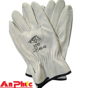 Găng tay da hàn ngắn tay TIG 2233