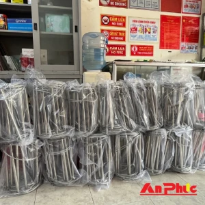 Thang dây thoát hiểm bậc inox cáp thép