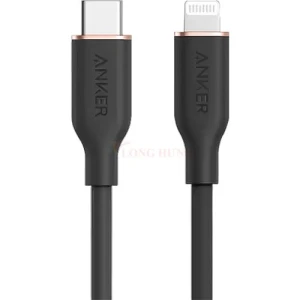 Cáp USB Type-C to Lightning Anker MFI PowerLine III Flow 0.9m A8662