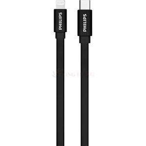 Cáp USB Type-C to Lightning Philips MFI 1.2m DLC9543V/97