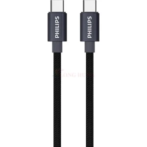Cáp USB Type-C to Type-C Philips 60W PD3.0/4.0 1m DLC5533C/97