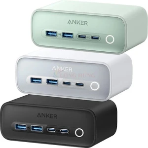 Đế sạc Anker 525 Charging Station 6 in 1 2USB 2Type-C 67W A91C0