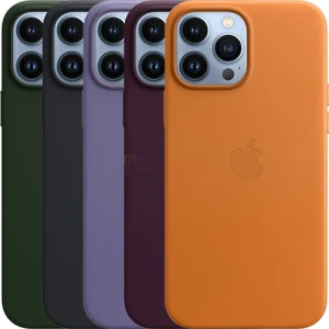 Ốp lưng da hỗ trợ sạc không dây Apple Leather Case with MagSafe iPhone 13 Pro Max